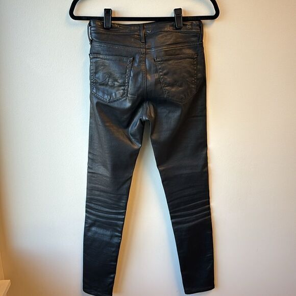 AG jeans black 25 Farrah Skinny Ankle high rise - Picture 5 of 9